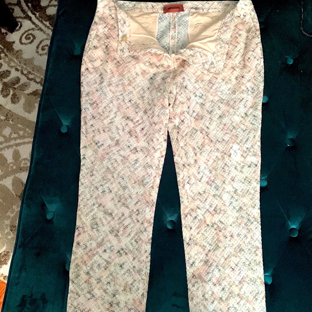Missoni knit pants